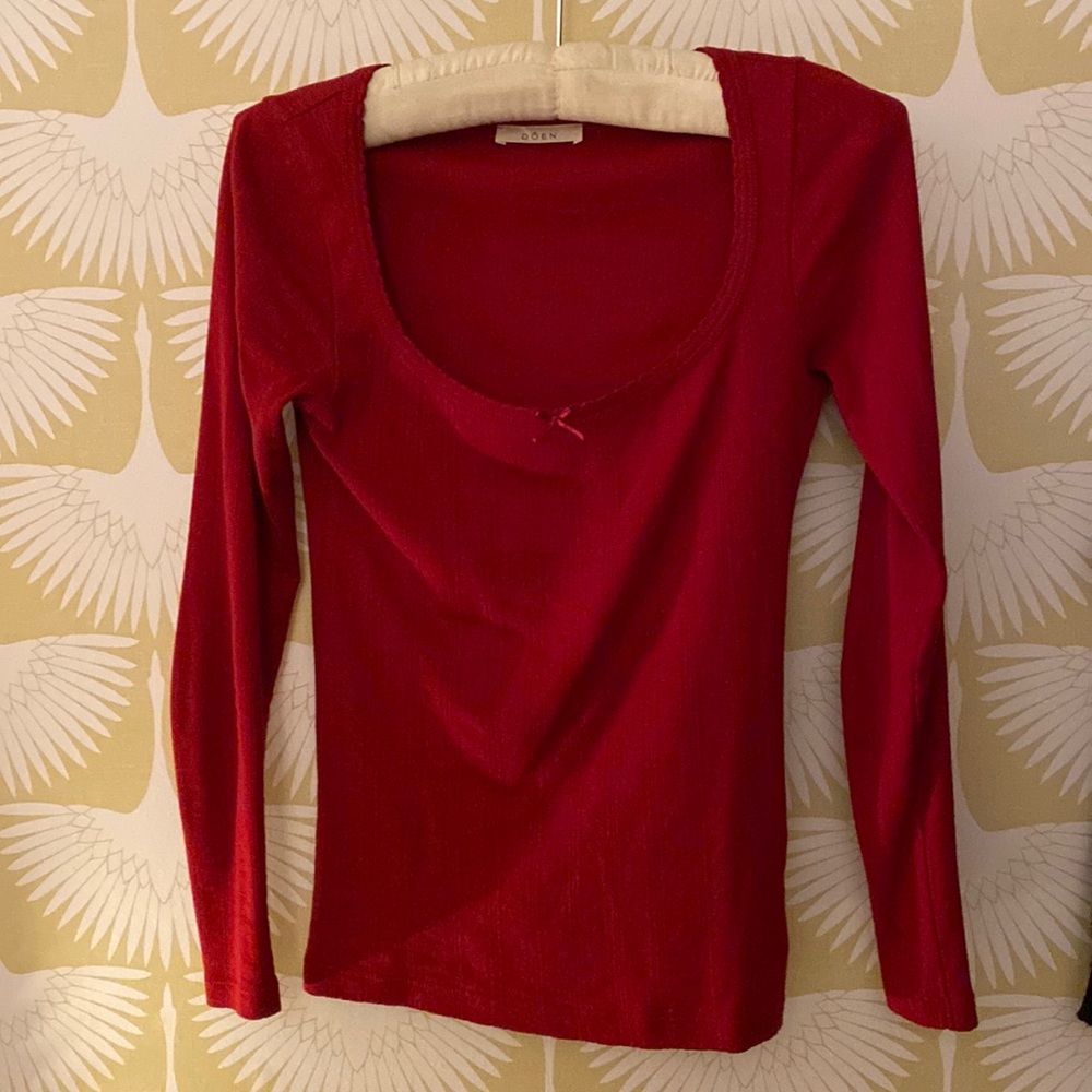Long Sleeve cotton Doen shirt XS
